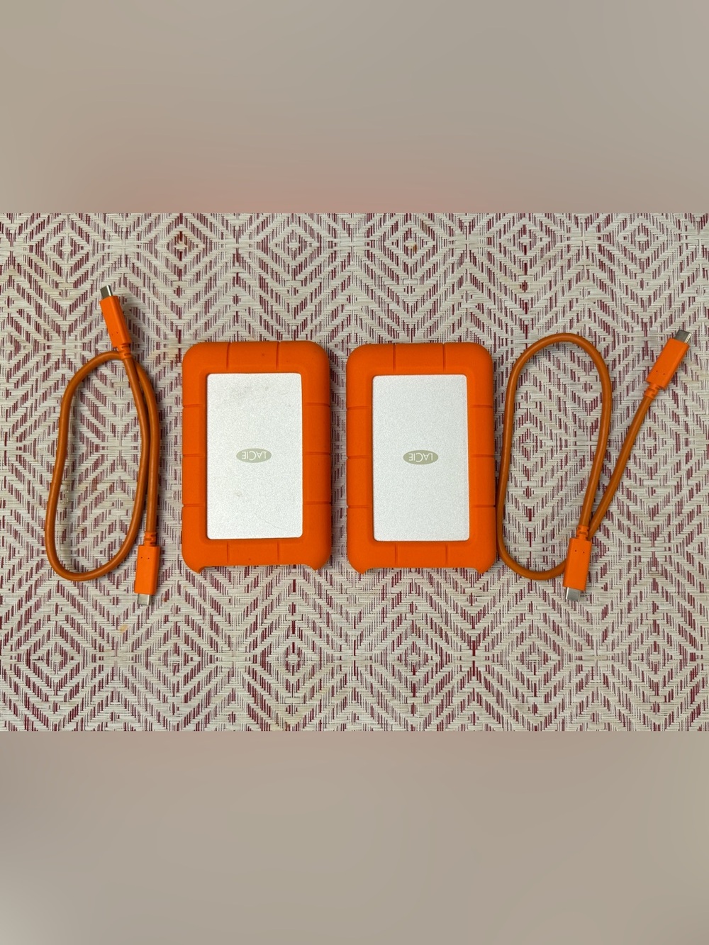 LaCie Rugged 2TB External HDD Portable Hard Drive USB 3.0 for Mac & PC